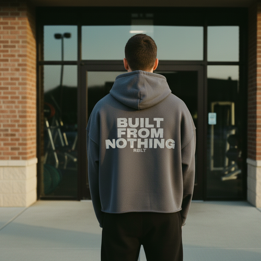 BUILT FROM NOTHING OVERSIZED HOODIE