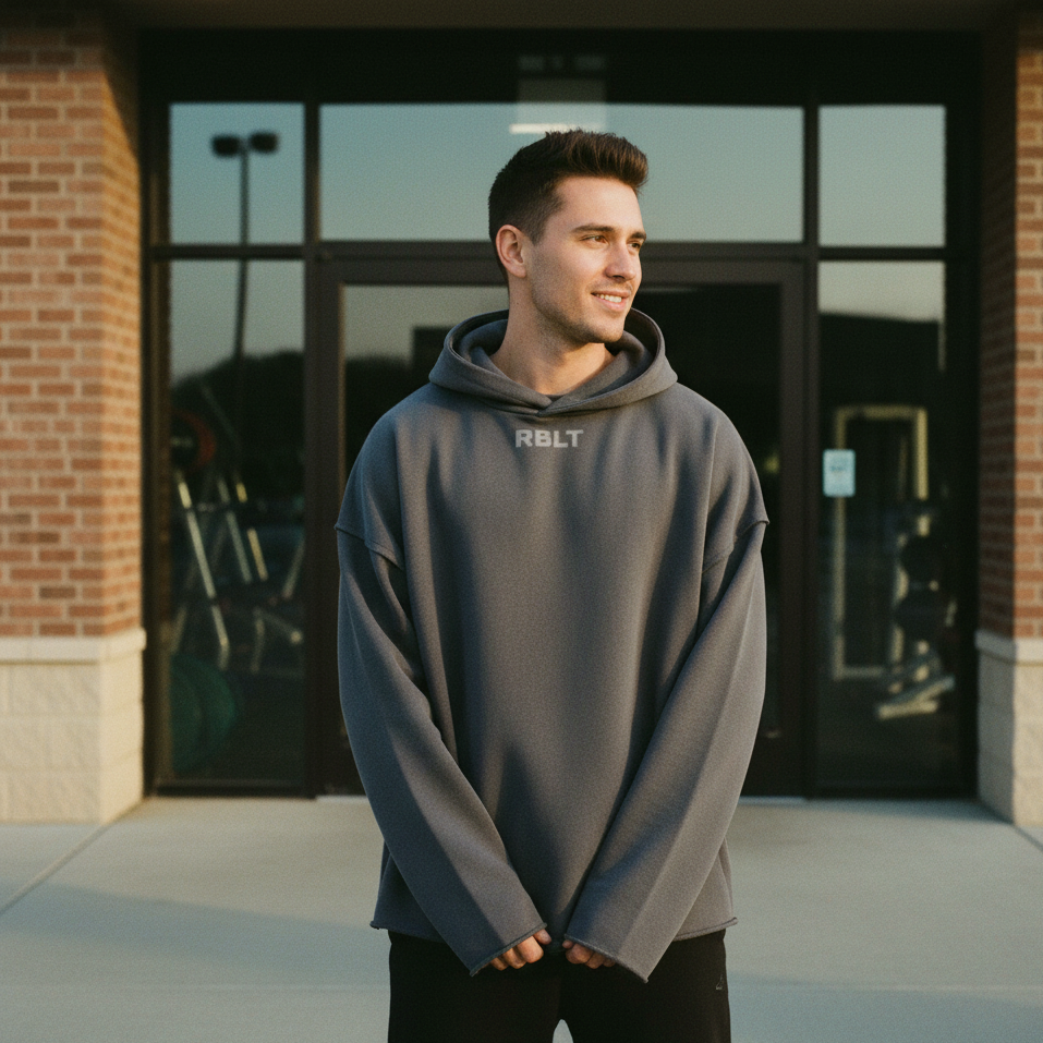 BUILT FROM NOTHING OVERSIZED HOODIE